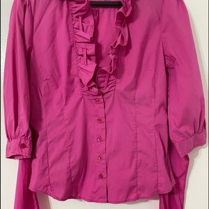 Antilia Femme Stretch pink blouse